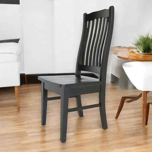 Pine Wooden Dining Chair (Singular)