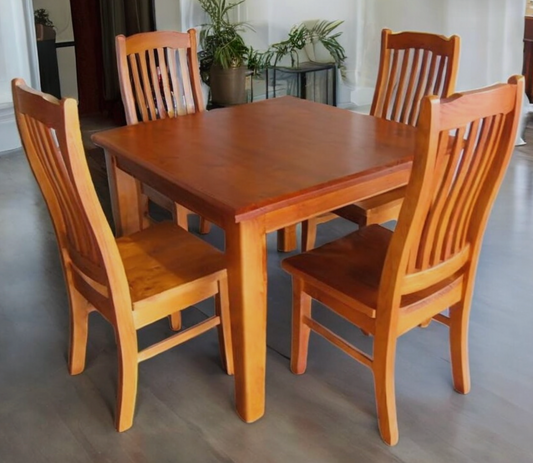 1.0x1.0 Pine Wood Dining Tables